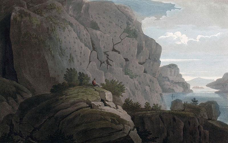 John William Edy Rocks in Heliesund oil painting picture